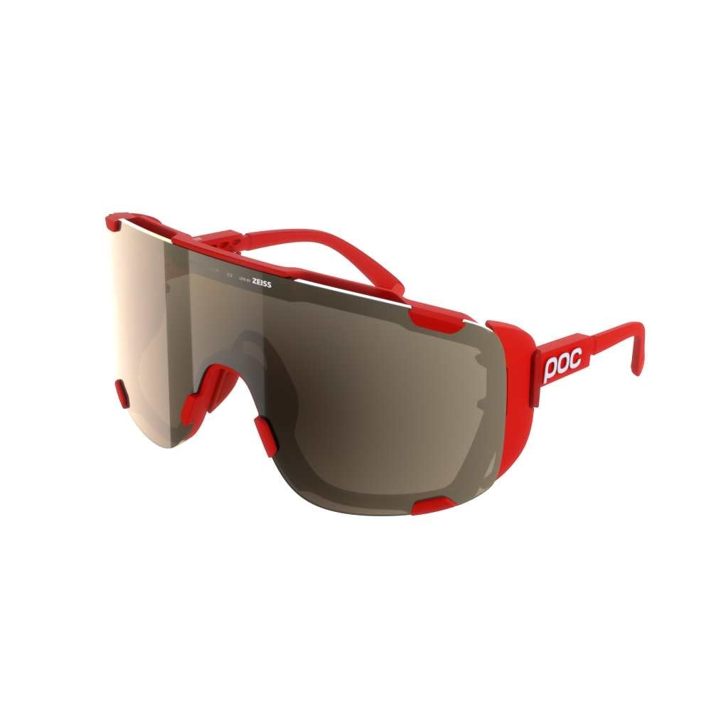 Poc Devour Ultra Prismane Red/Clarity Trail/Partly Sunny Silver ONE – obrázek 5