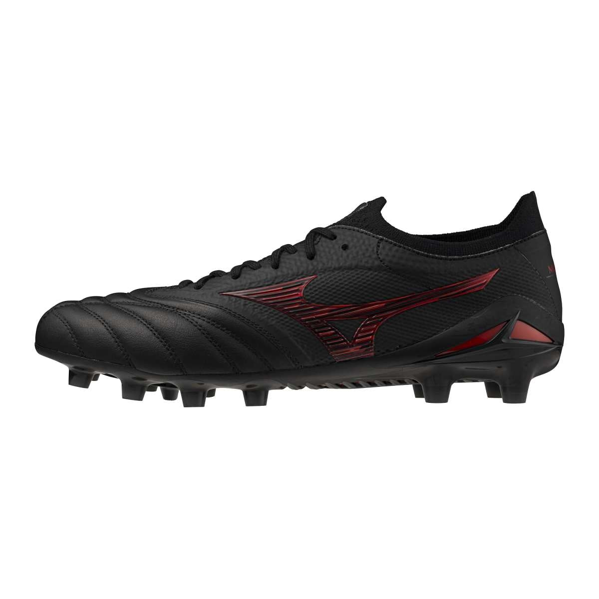 Mizuno MORELIA NEO IV ? JAPAN(U) / Black/MORELIA 40th Red/Black / 39.0/6.0 – obrázek 1