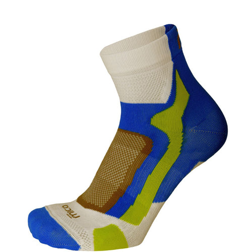 Mico XLIGHT W X-PERF MSPORT KIDS ANKLE SOCK, BCO COBALTO, L – obrázek 1