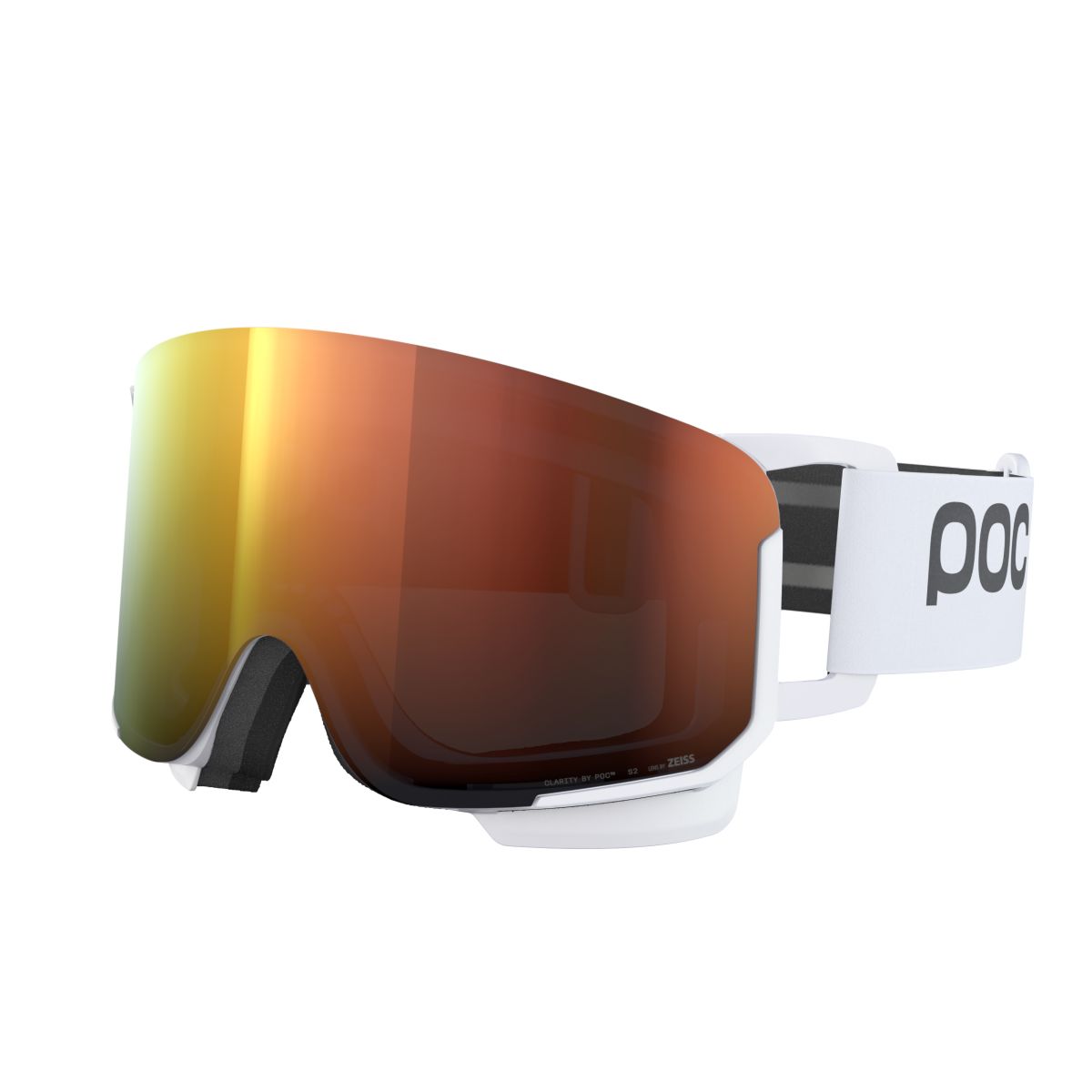 Poc Nexal Hydrogen White/Partly Sunny Orange ONE – obrázek 4