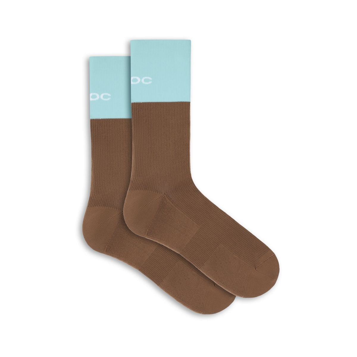 Poc Motion MTB Long Sock Bronzite Brown/Lazurite Blue SML – obrázek 1