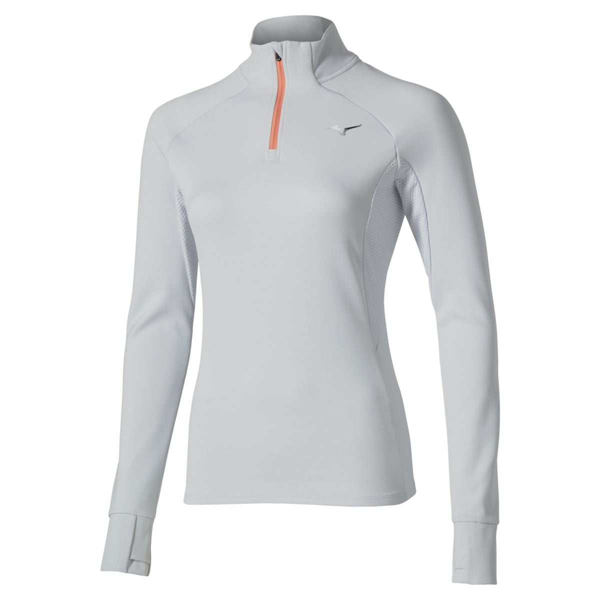 Mizuno Active Warmalite Half Zip Long Sleeve Top / Cloudscape / L – obrázek 1