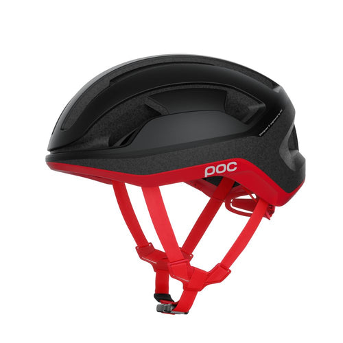 Poc Omne Lite Uranium Black/Prismane Red Matt SML – obrázek 1