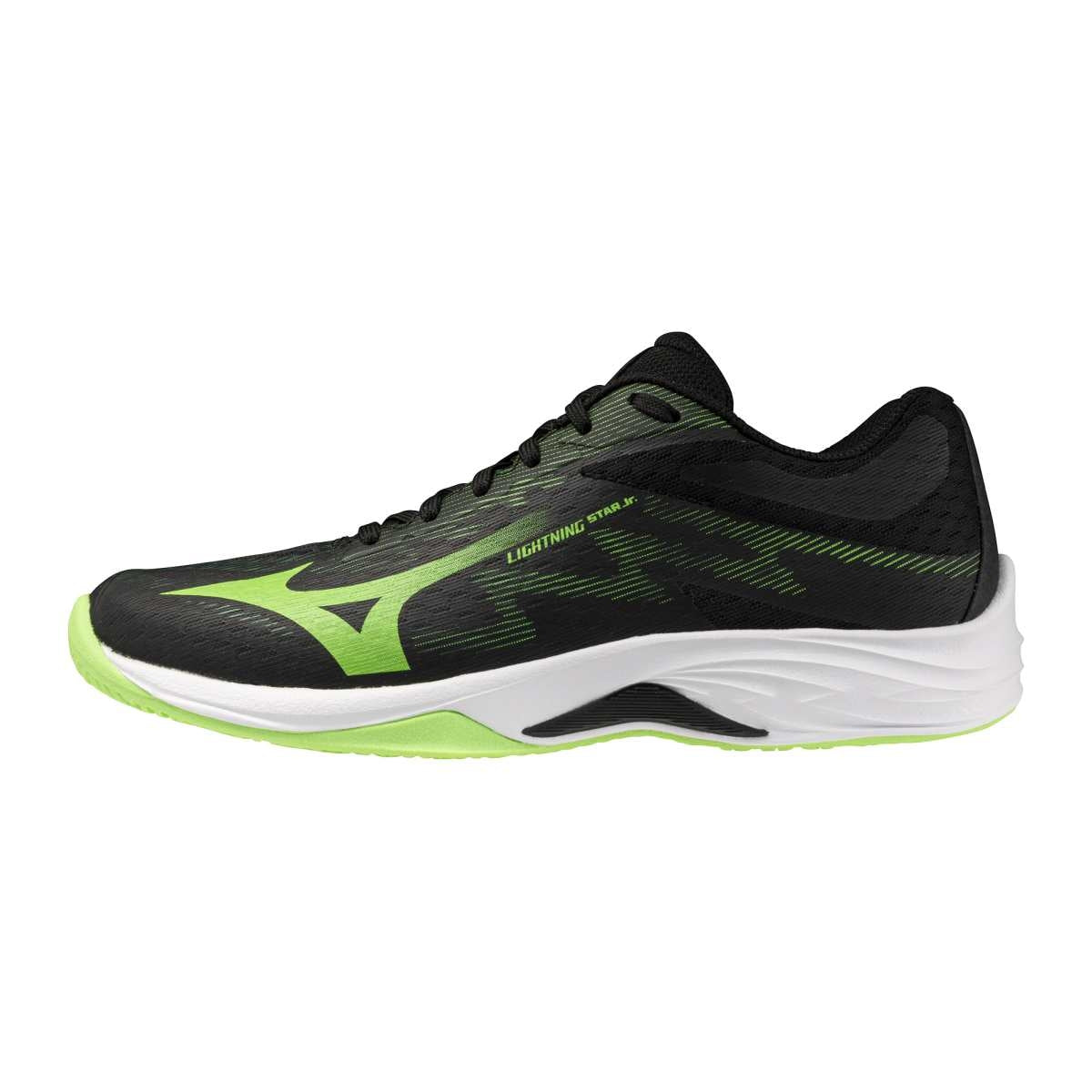 Mizuno LIGHTNING STAR Jr.(C) / Black/Jade Lime/Mandarin Orang / 32.5/1.0 – obrázek 1