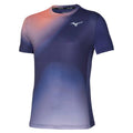 Mizuno Graphic Short Sleeve Tee / Beacon Blue / L – obrázek 1
