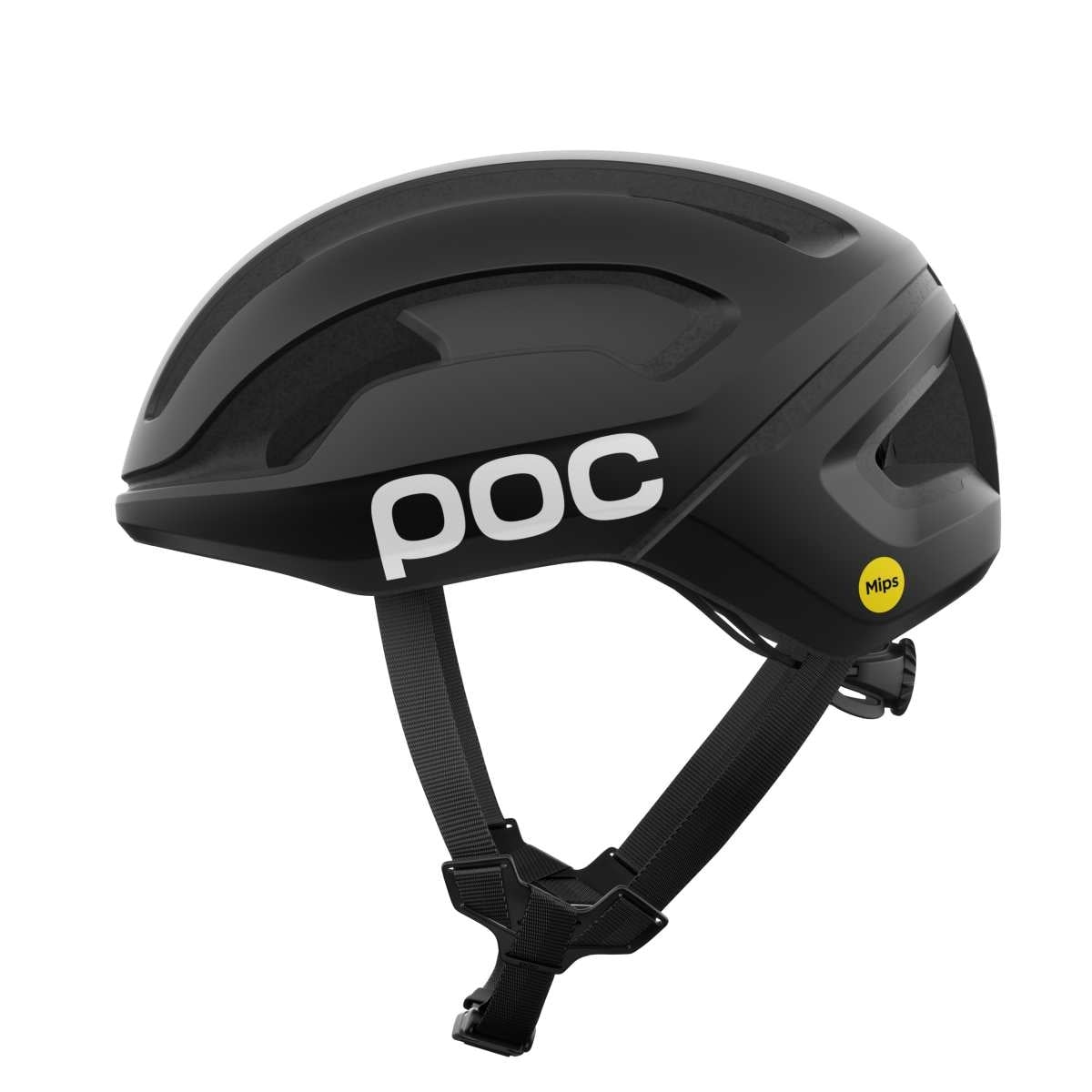 Poc Omne Air MIPS Uranium Black Matt/Hydrogen White w. Logo SML – obrázek 1