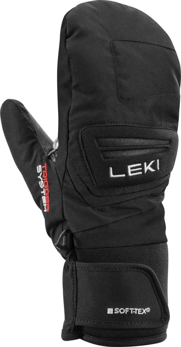 Leki Griffin 3D Junior Mitt, black, 5.0 – obrázek 1