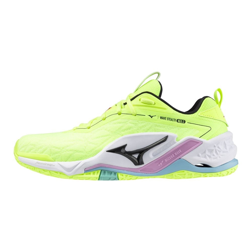 Mizuno WAVE STEALTH NEO 2 / MIZUNO Neo Lime/Black/Splish Splash / 51.0/15.0 – obrázek 1