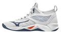 Mizuno WAVE DIMENSION MID / White / Dark Denim / Blue Jasper  / 51.0/15.0 – obrázek 1