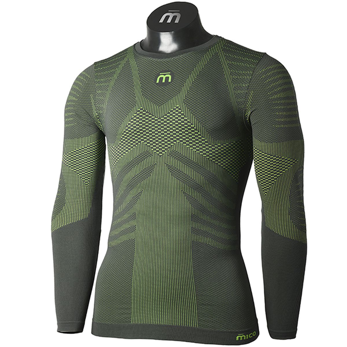 Mico MAGLIA G/C M/L MAN ACTIVE SKIN, VERDE PRATO, I – obrázek 1