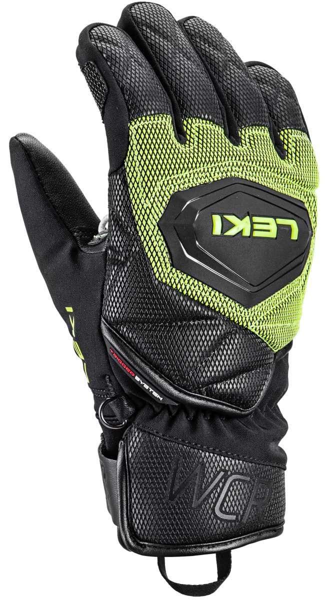 Leki WCR Coach 3D Junior, black-ice lemon, 4.0 – obrázek 1