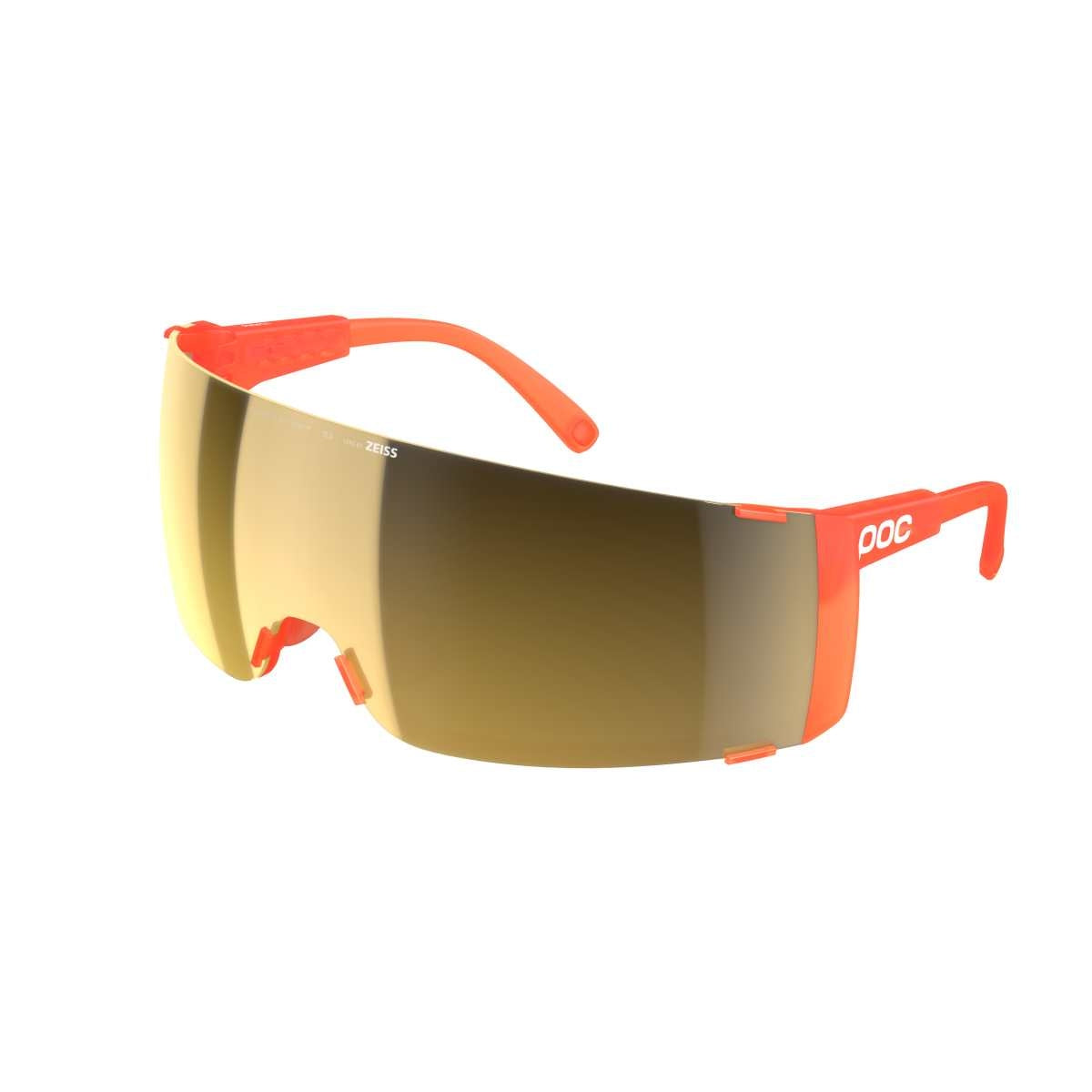 Poc Propel Fluorescent Orange Translucent/Clarity Road/Sunny Gold ONE – obrázek 1