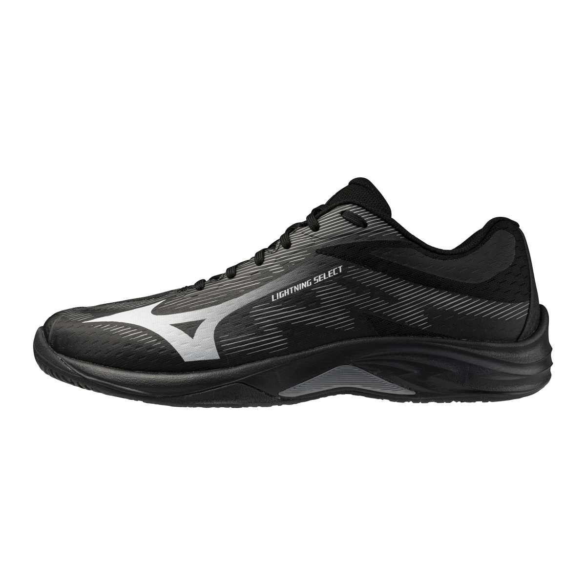 Mizuno LIGHTNING SELECT / Black/White/Ultimate Gray / 37.0/4.5 – obrázek 1