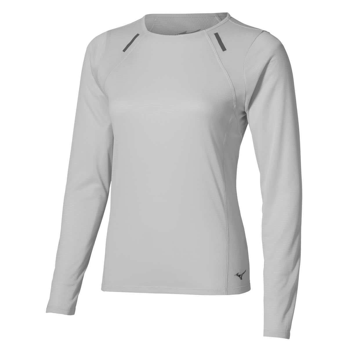 Mizuno Active DryAeroFlow Long Sleeve Tee / Cloudscape / L – obrázek 1
