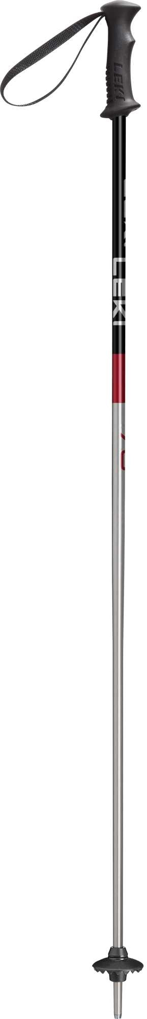 Leki Rental Classic Kids, anodized natural silver-eloxal black, 70 cm – obrázek 1