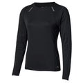 Mizuno Active DryAeroFlow Long Sleeve Tee / Black / L – obrázek 1