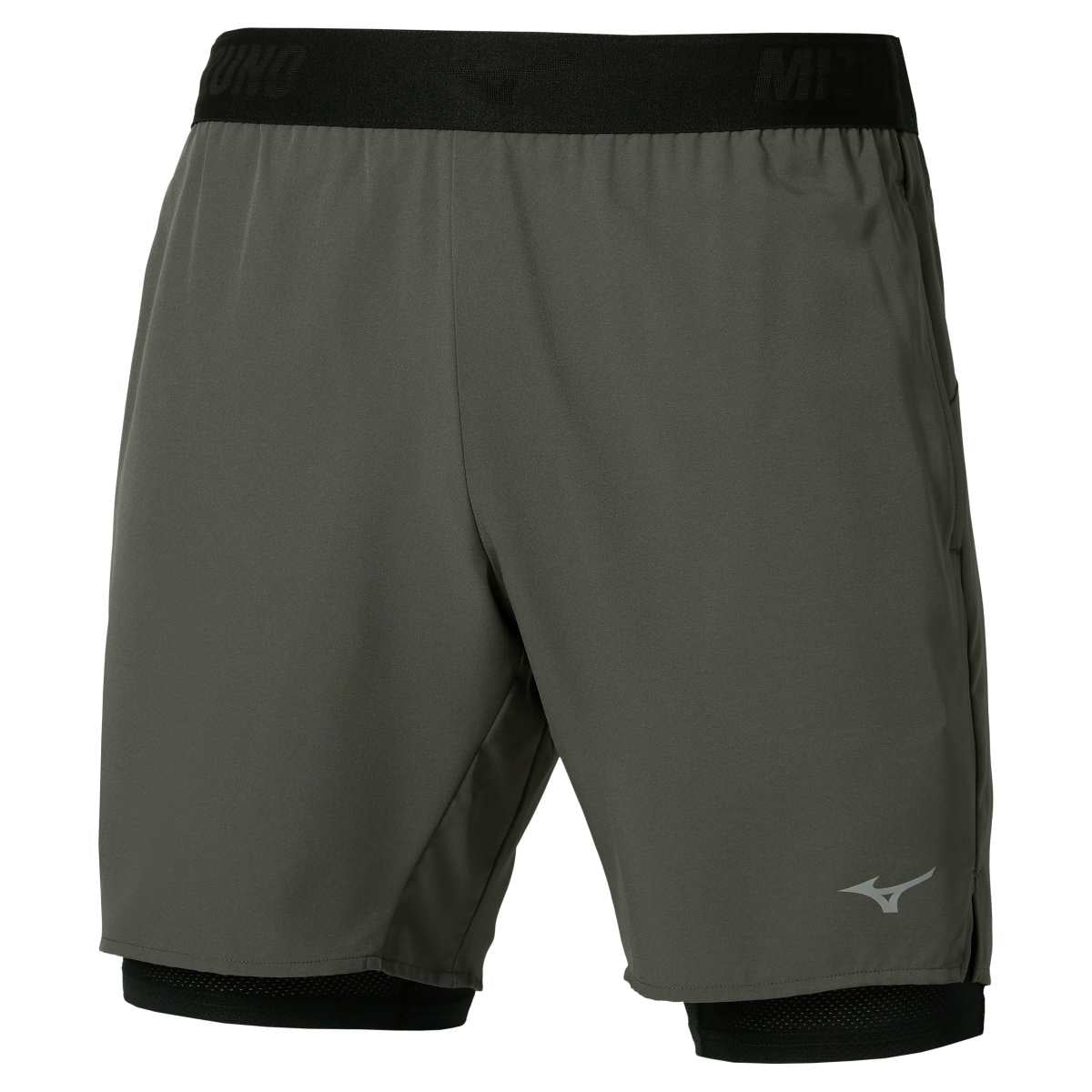 Mizuno Core 7.5 Inches 2 in 1 Short / Forest Night / L – obrázek 1