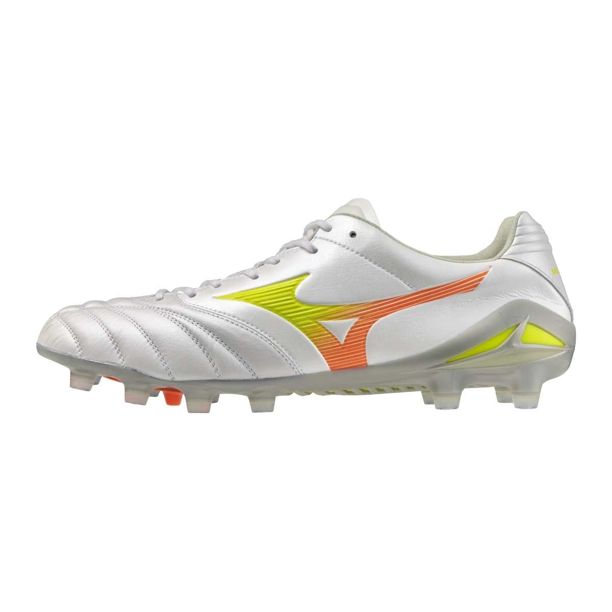 Mizuno MONARCIDA NEO III ELITE FG / White/Evening Primrose/Lava Orange / 36.0/3.5 – obrázek 1