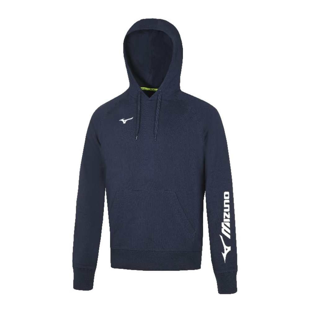 Mizuno Ter Hoodie Jr(C)/Navy/116 – obrázek 1