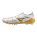 Mizuno MORELIA NEO IV Beta ELITE AG(U) / White/MP Gold/Cool Gray 3C / 40.0/6.5 – obrázek 1