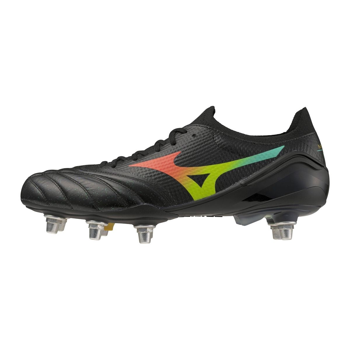 Mizuno MORELIA NEO V ? ELITE SG / Black/Lava Orange/Arcadia / 40.5/7.0 – obrázek 1