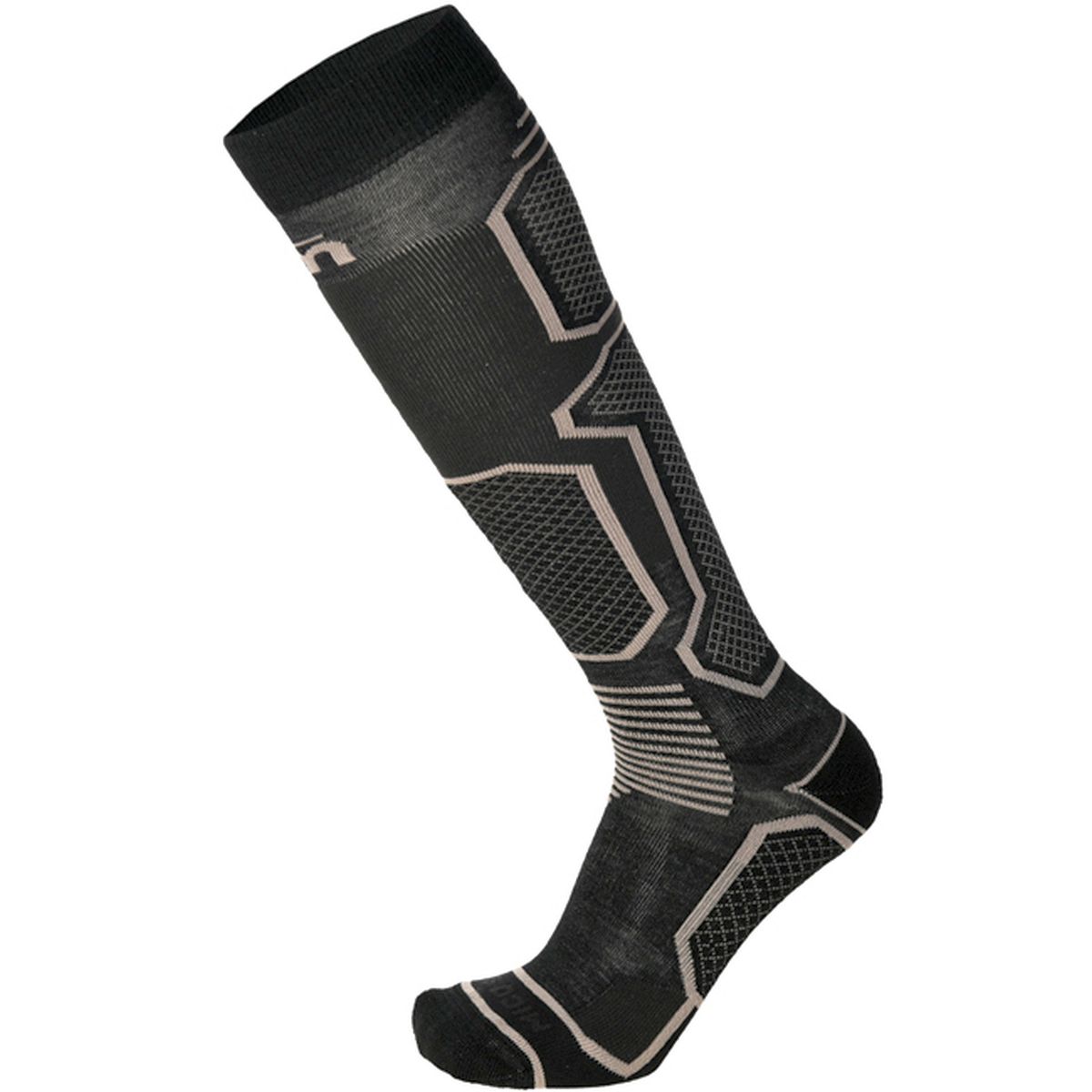 Mico CALZA SKI PERFORMANCE, NERO GRIGIO, S – obrázek 1