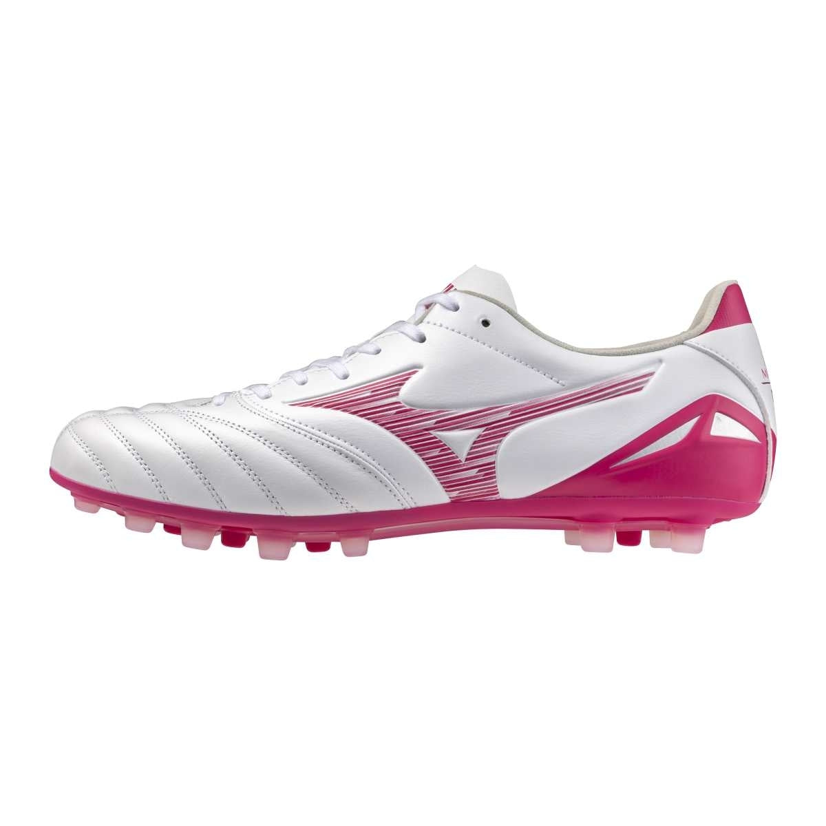 Mizuno MORELIA NEO IV PRO AG(U) / White/Fuchsia Purple/Fuchsia P / 39.0/6.0 – obrázek 1