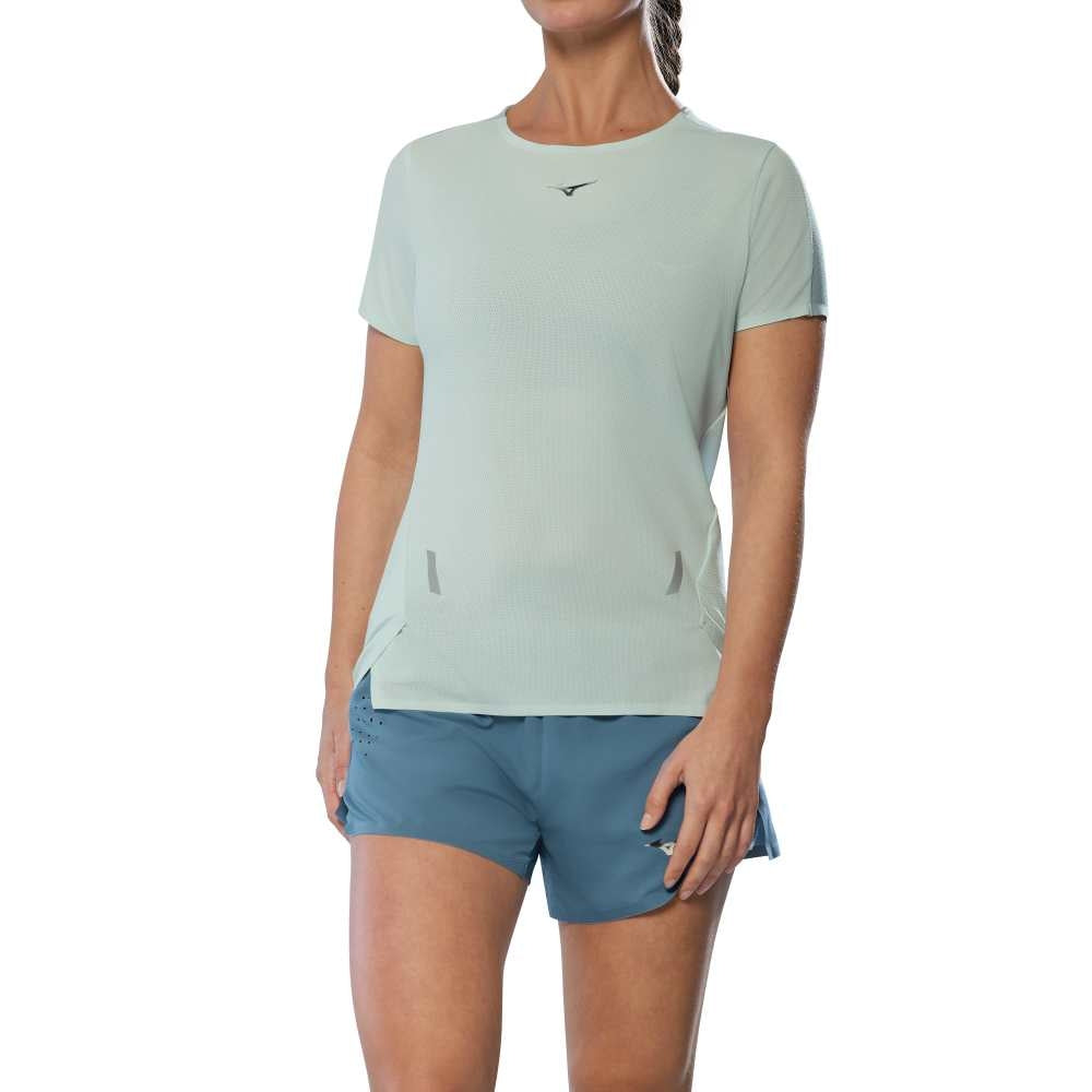 Mizuno Tech Light Tee(W) / Skylight / XL – obrázek 1