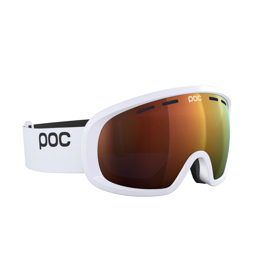 Poc Fovea Mid Hydrogen White/Partly Sunny Orange ONE – obrázek 2