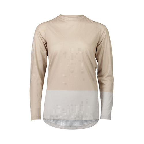 Poc W's MTB Pure LS Jersey Lt Sandstone Beige/Granite Grey XSM – obrázek 1