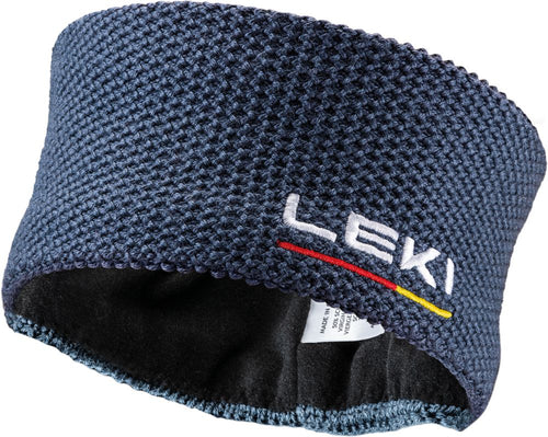 Leki Wool Headband, dark denim-white-poppy red, One size – obrázek 1