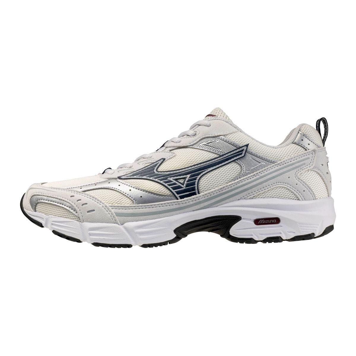Mizuno MXR “SUEDE” / Snow White/Carbon/Port Royale / 37.0/4.5 – obrázek 1