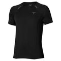 Mizuno Active DryAeroFlow Short Sleeve Tee / Black / L – obrázek 1