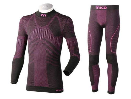 Mico KIT LUPETTO+CALZAMAGLIA KIDS ACTIVE SKIN, NERO FUCSIA, I – obrázek 1