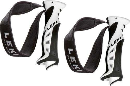 Leki PAS-V2 Soft grip 16mm with LSS-N, white-black – obrázek 1
