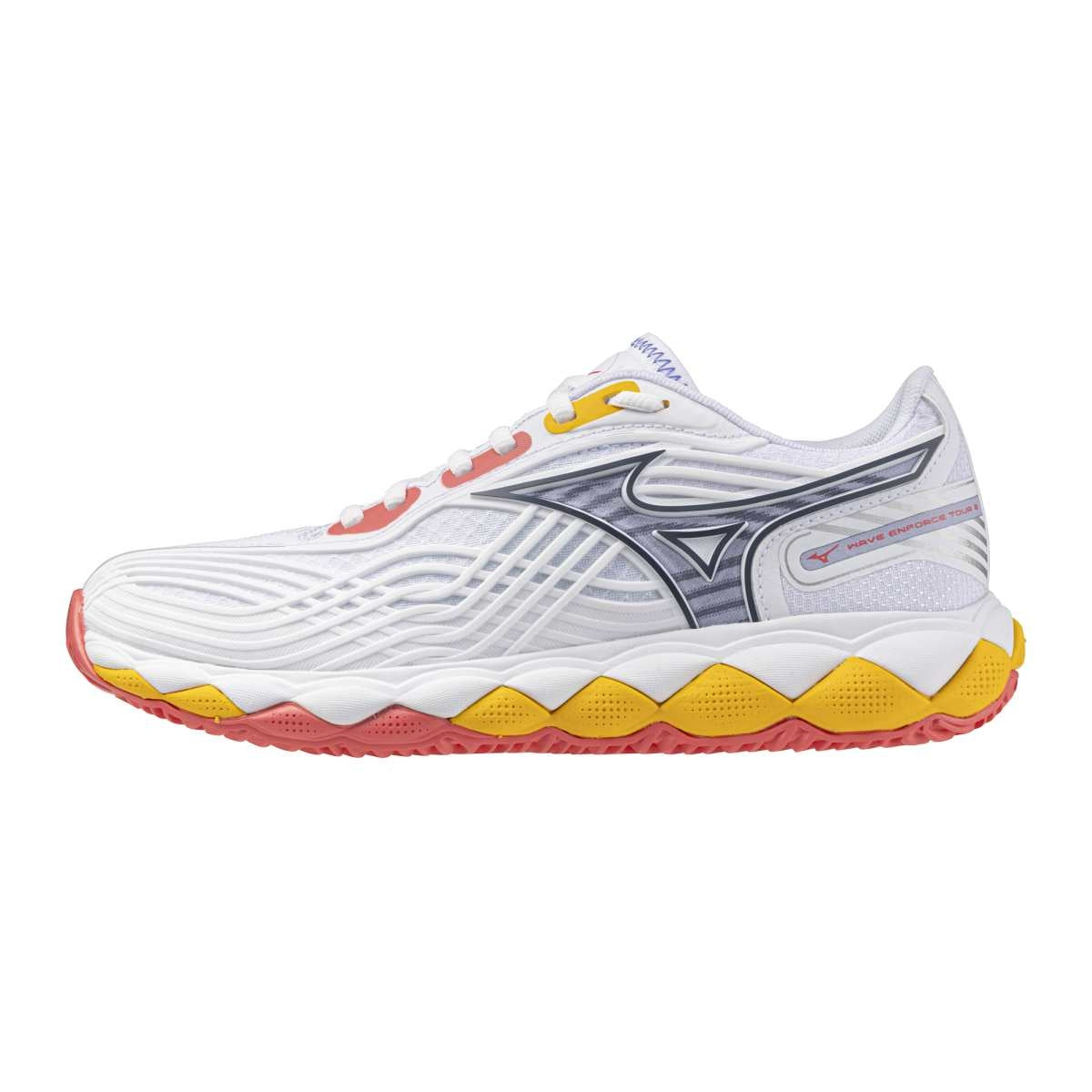 Mizuno WAVE ENFORCE TOUR 2 CC(W) / White/Icelandic Blue/Calypso C / 36.5/4.0 – obrázek 1