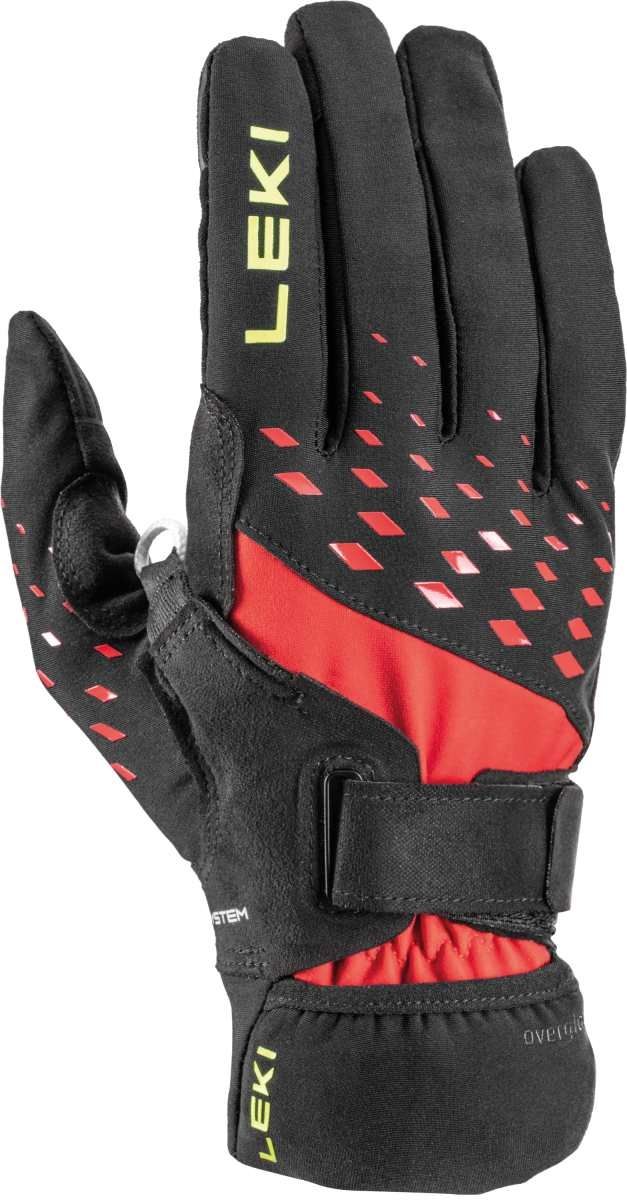 Leki Ultra Trail Storm Shark, black-red-neonyellow, 6.0 – obrázek 1