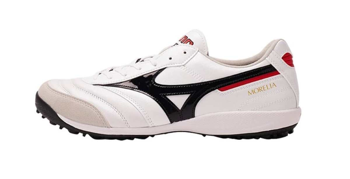 Mizuno MORELIA SALA ELITE TF(U) / White/Black/Chinese Red / 40.0/6.5 – obrázek 1