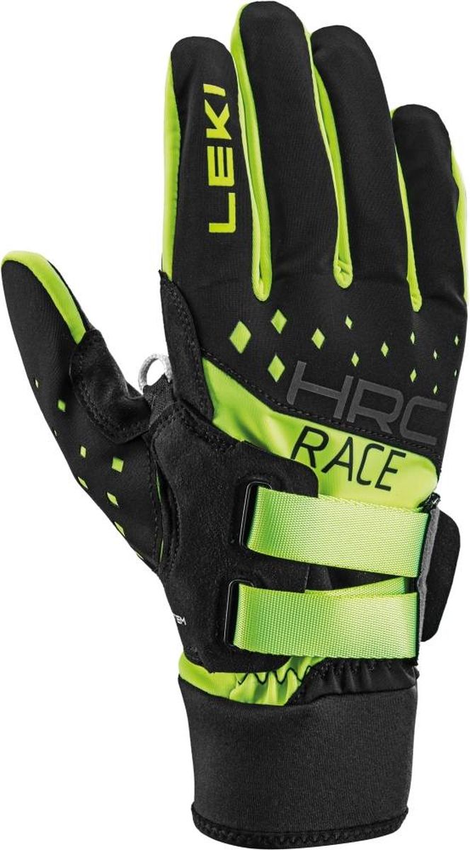 Leki HRC Race Shark, black-neon yellow , 6.0 – obrázek 1
