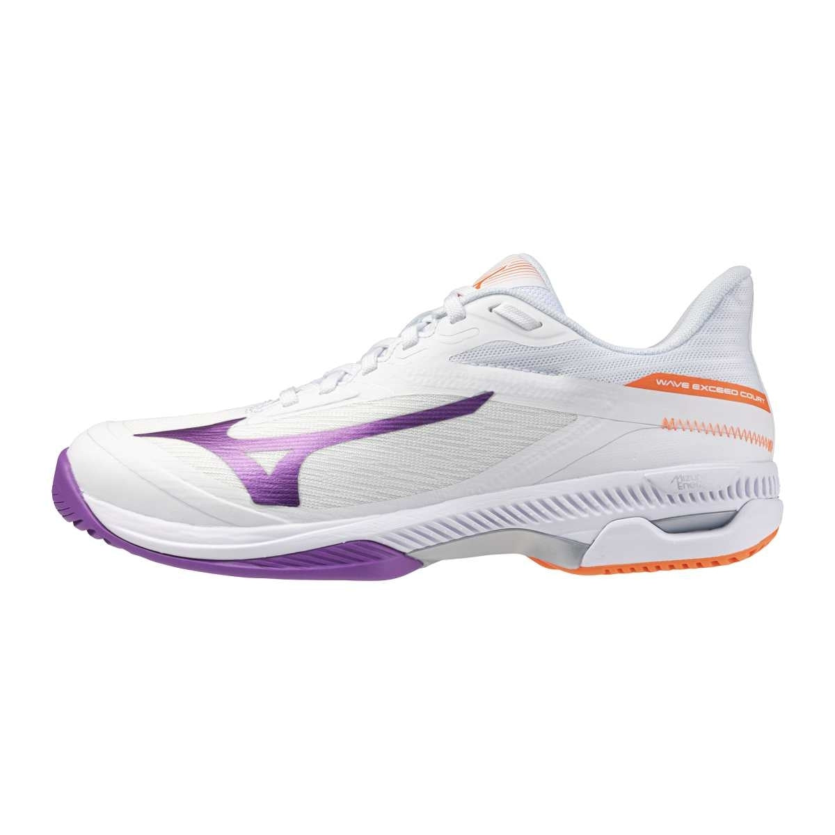Mizuno WAVE EXCEED COURT AC / White/Dahlia/Lava Orange / 37.0/4.5 – obrázek 1