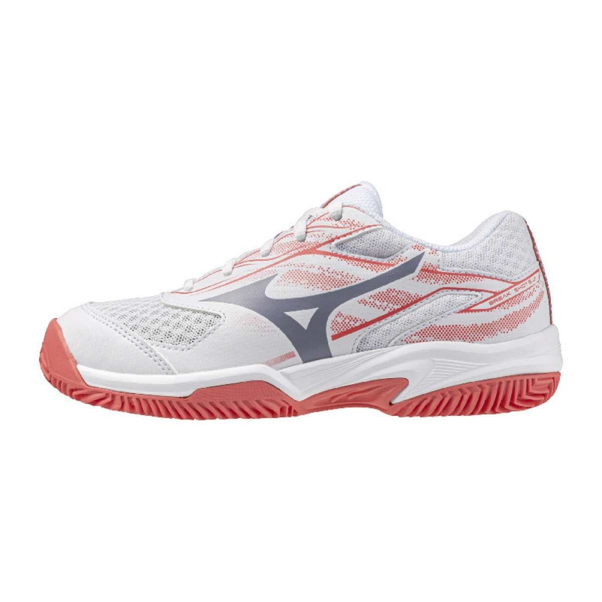 Mizuno BREAK SHOT 5 Jr. CC(C) / White/Blue Granite/Calypso Cor / 32.5/1.0 – obrázek 1