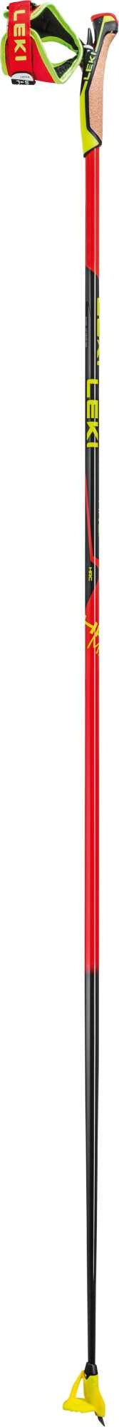 Leki HRC max, bright red-neonyellow-carbon structure, 150 – obrázek 1