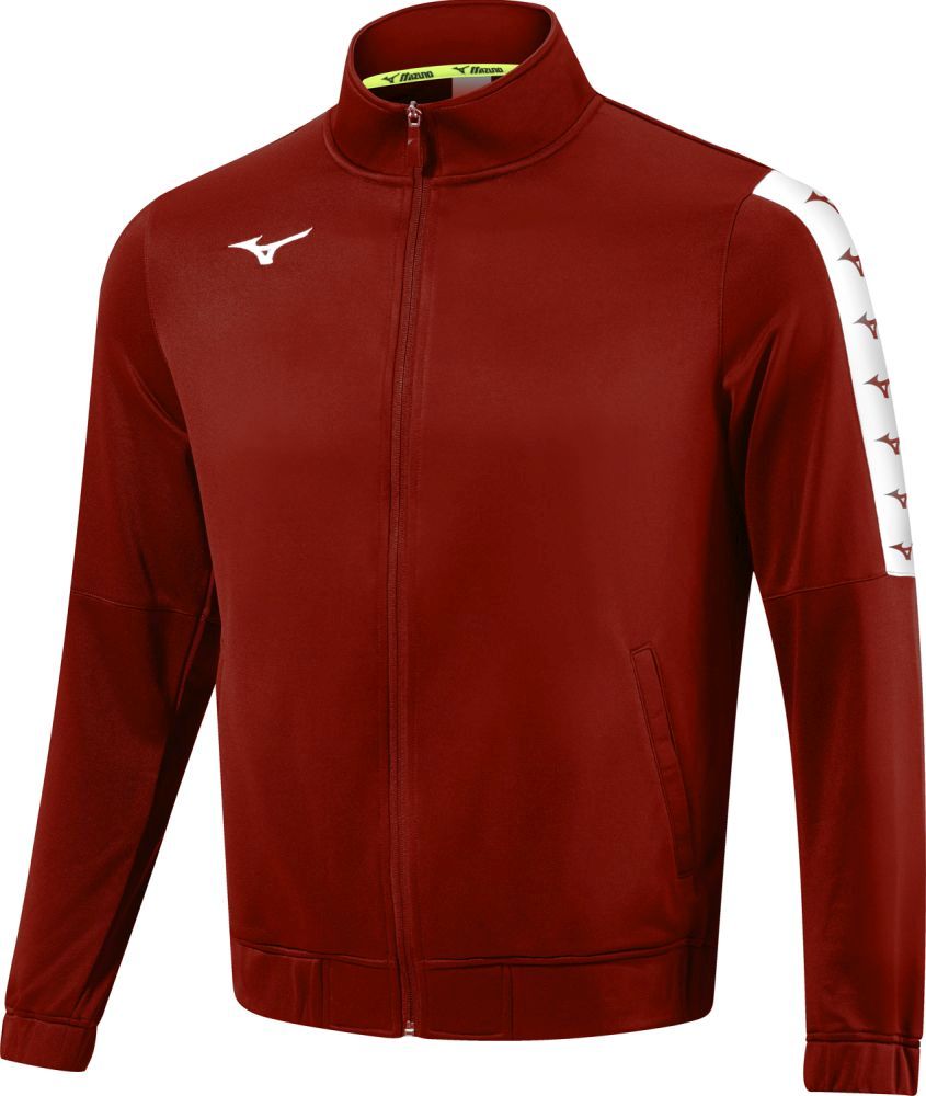 Mizuno Nara Interlock Track Jacket M / Burgundy / S – obrázek 1