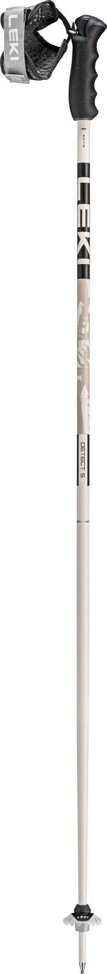 Leki Detect S, warm grey light-warm grey dark-black, 110 cm – obrázek 1