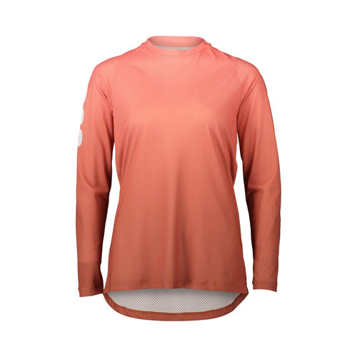 Poc W's Essential MTB Lite LS Jersey Gradient Ammolite Coral XSM – obrázek 1