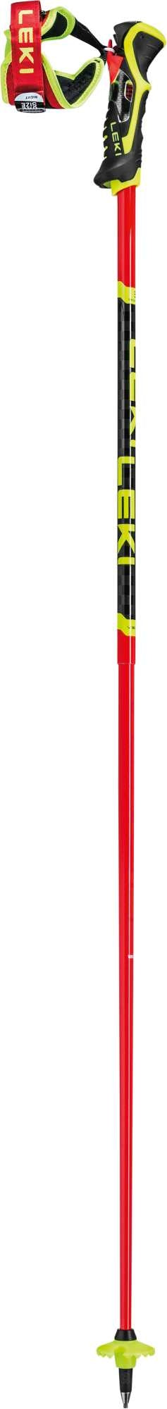 Leki Venom SL 3D, bright red-black-neonyellow, 110 – obrázek 1