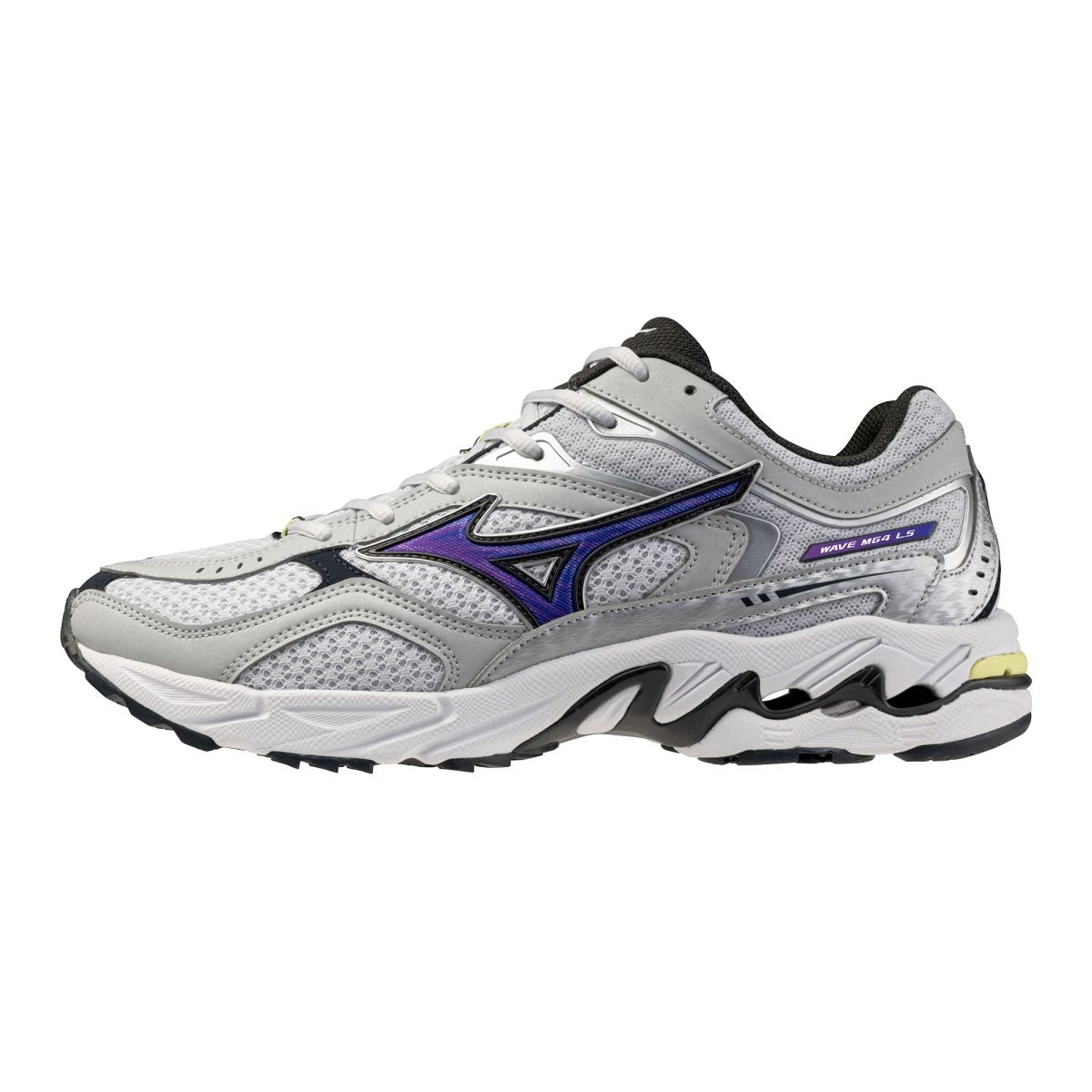 Mizuno WAVE MUSTANG LS “OG” / Cloudscape/Royal Lilac/Galaxy Silver / 37.0/4.5 – obrázek 1