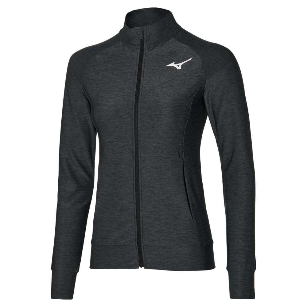 Mizuno Training Jacket / Black Melange / XS – obrázek 1