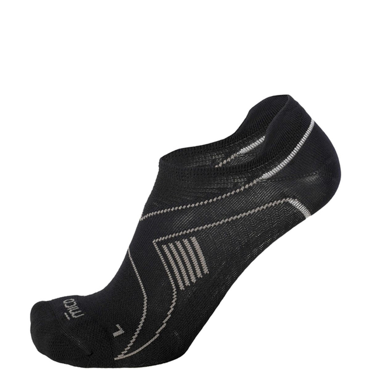 Mico X-LIGHT LOW CUT RUN SOCKS X-PERFORMANCE, NERO, M – obrázek 1