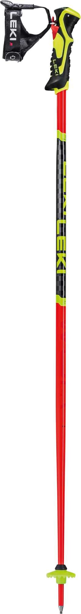 Leki WCR Lite SL 3D, bright red-black-neonyellow, 100 – obrázek 1